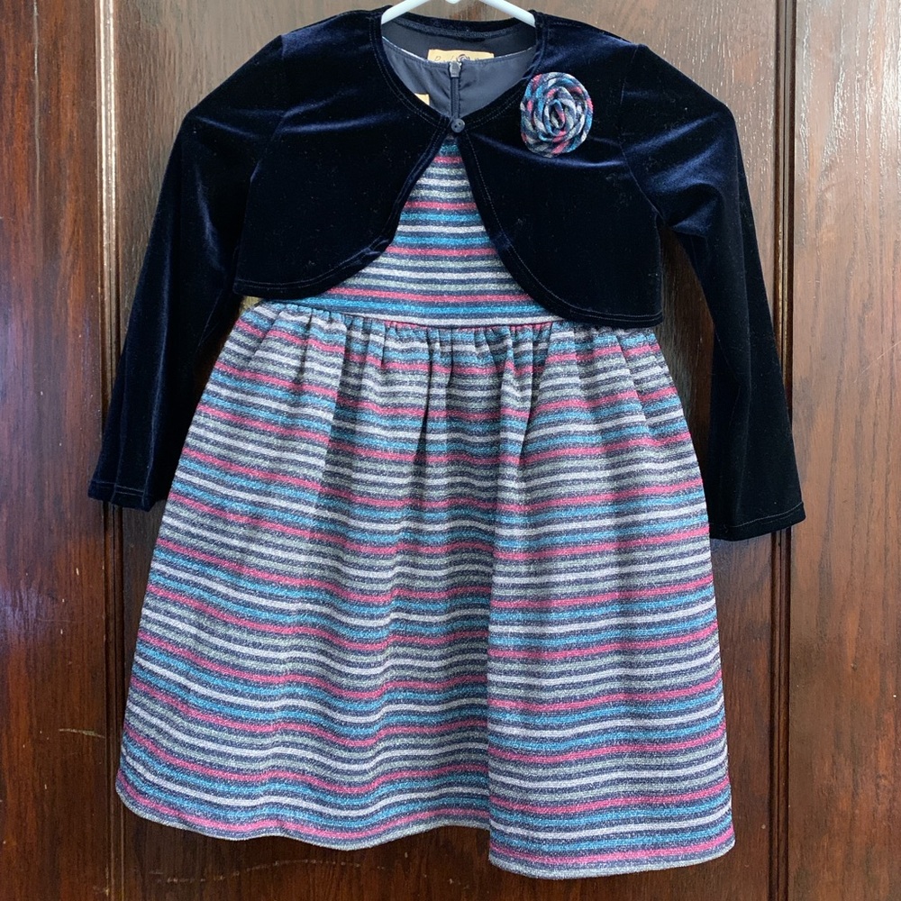 Purple Rose Occasional Dress